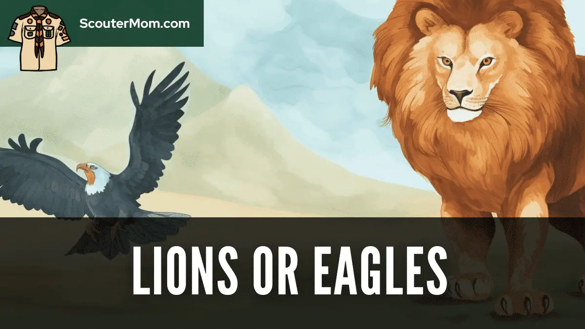 Lions or Eagles Cubmaster Minute (Trustworthy)