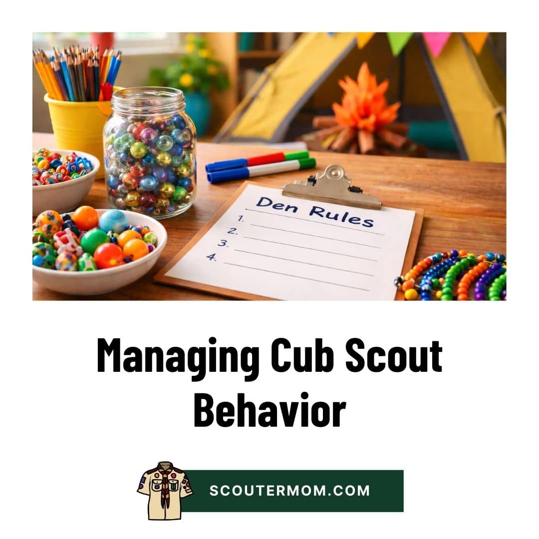 Managing Cub Scout Behavior