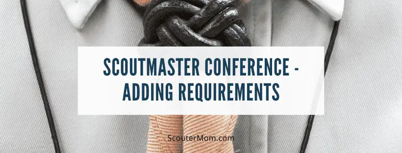 Scoutmaster Conference – Adding Requirements