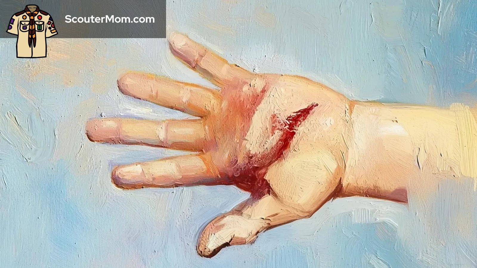 Fake Wounds for First Aid Demonstrations