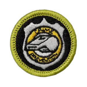 Crime Prevention Merit Badge Emblem