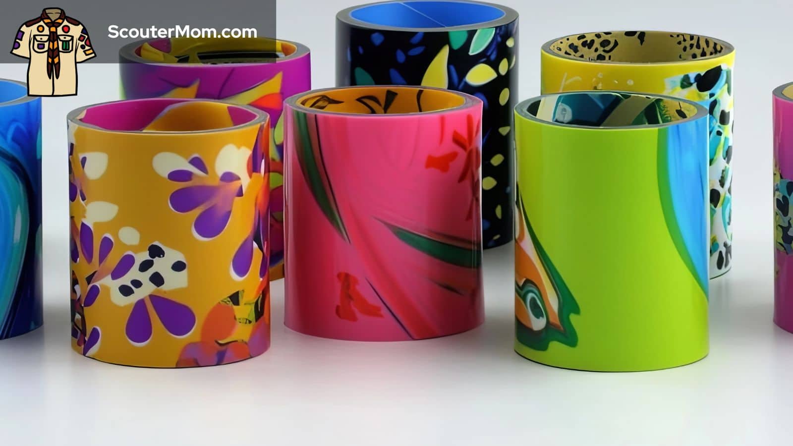 Duct Tape Napkin Rings