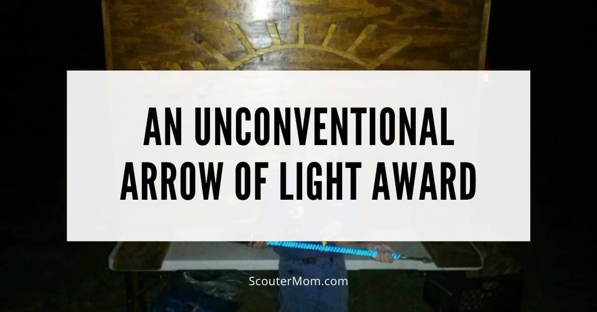 An Unconventional Arrow of Light Award