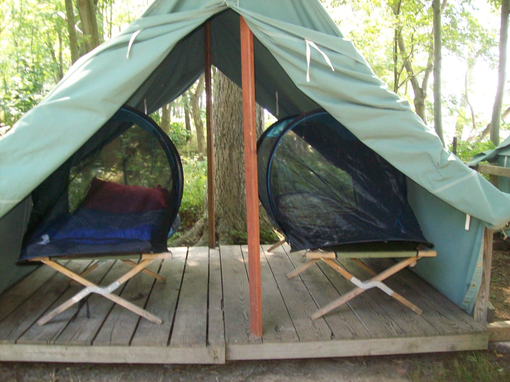 SansBug mosquito netting for Scouts