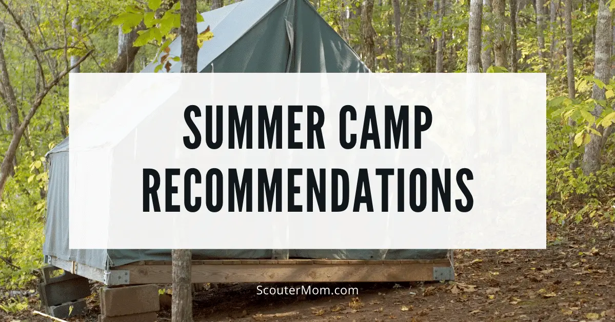 Summer Camp Recommendations Summer Camp Recommendations