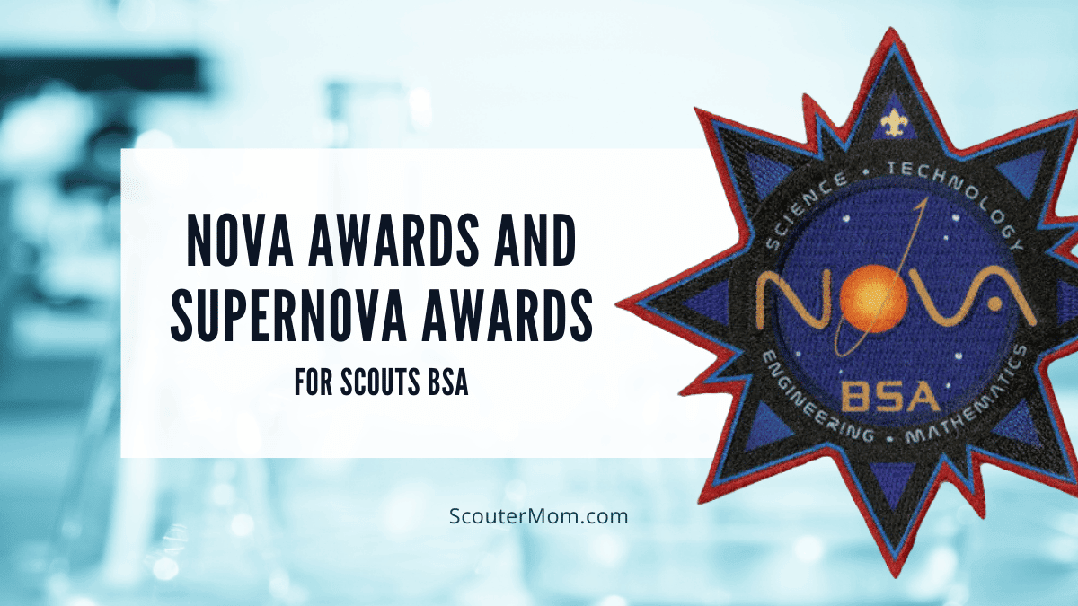 Nova Awards and Supernova Awards for Scouts BSA