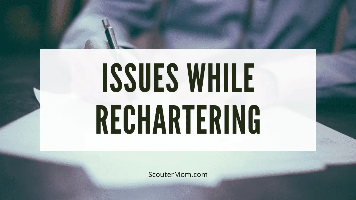 Issues While Rechartering