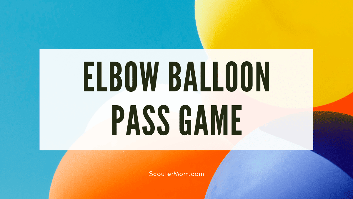 Elbow Balloon Pass Game