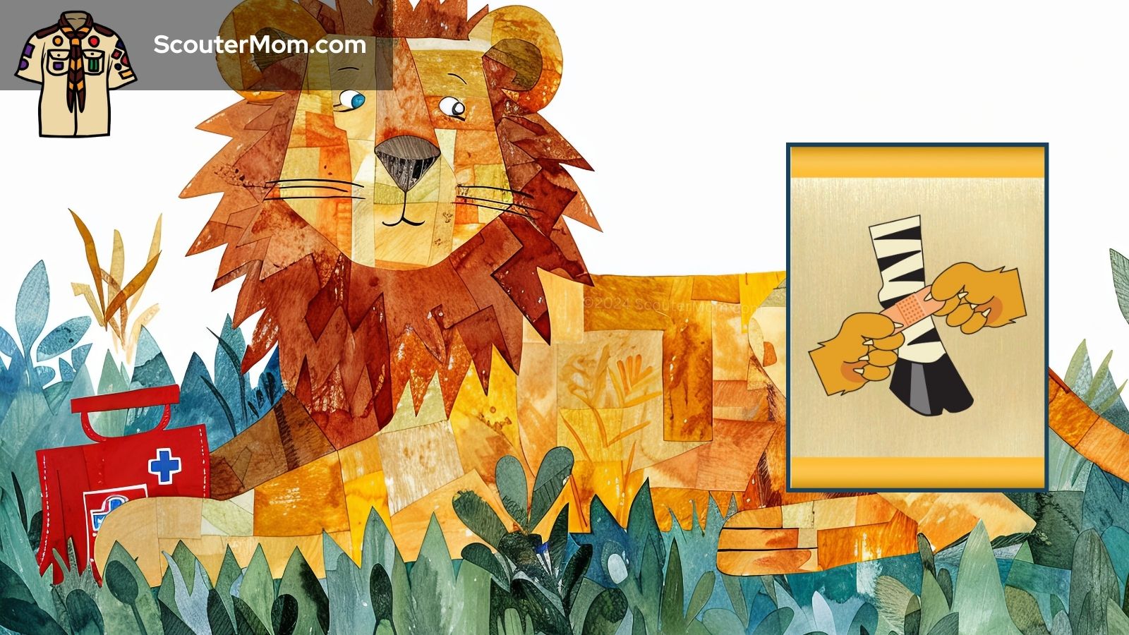 Lion Animal Kingdom Adventure – Scouter Mom