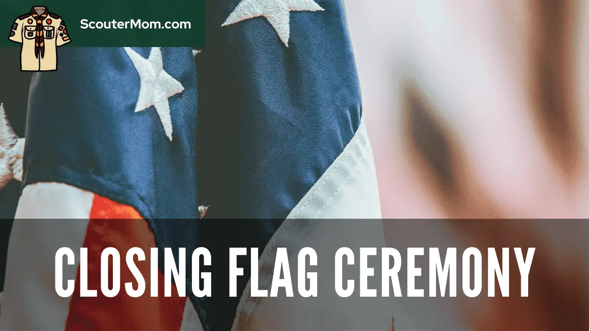 Closing Flag Ceremony