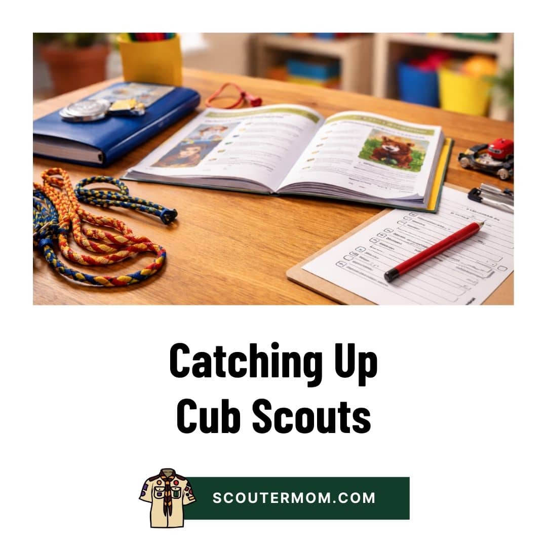 Catching Up Cub Scouts