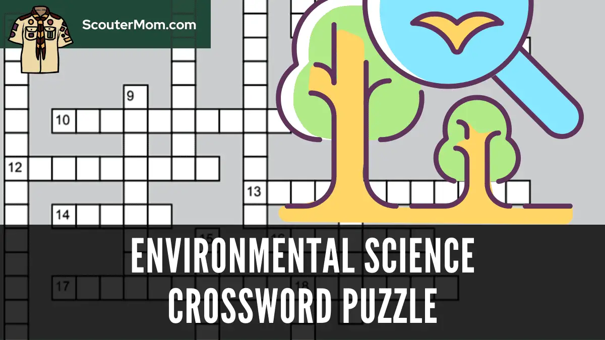 Environmental Science Crossword Puzzle: 19 Words and Definitions