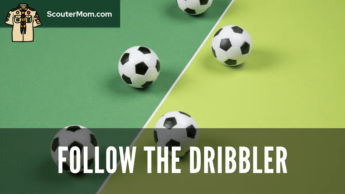 Follow the Dribbler soccer drill
