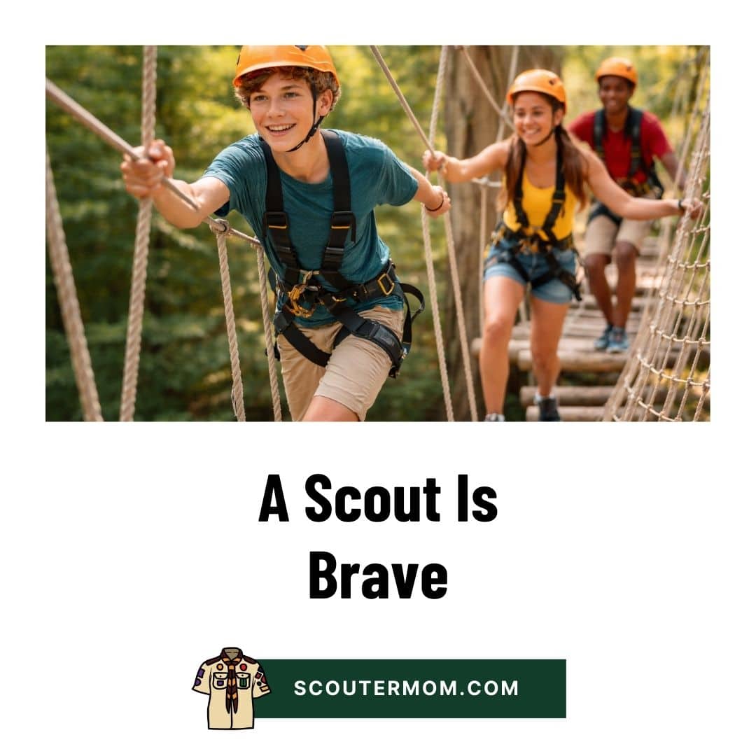 A Scout Is Brave
