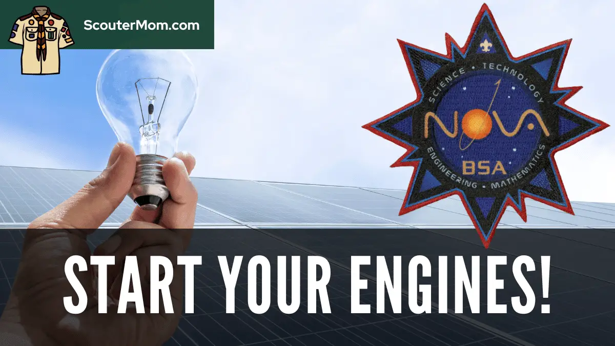 Start Your Engines Scouts BSA Nova Award Technology Helps And 