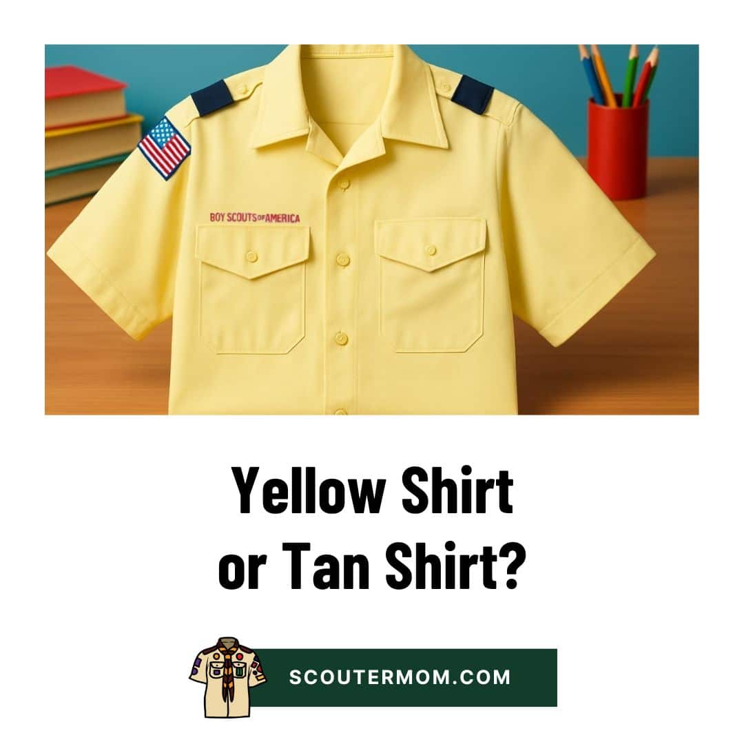Yellow Shirt or Tan Shirt for Female Den Leaders?