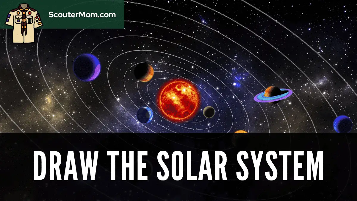 draw the solar system