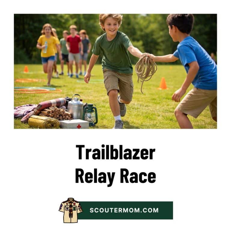 Track Blazer Races Trailblazer Relay Race – Scouter Mom