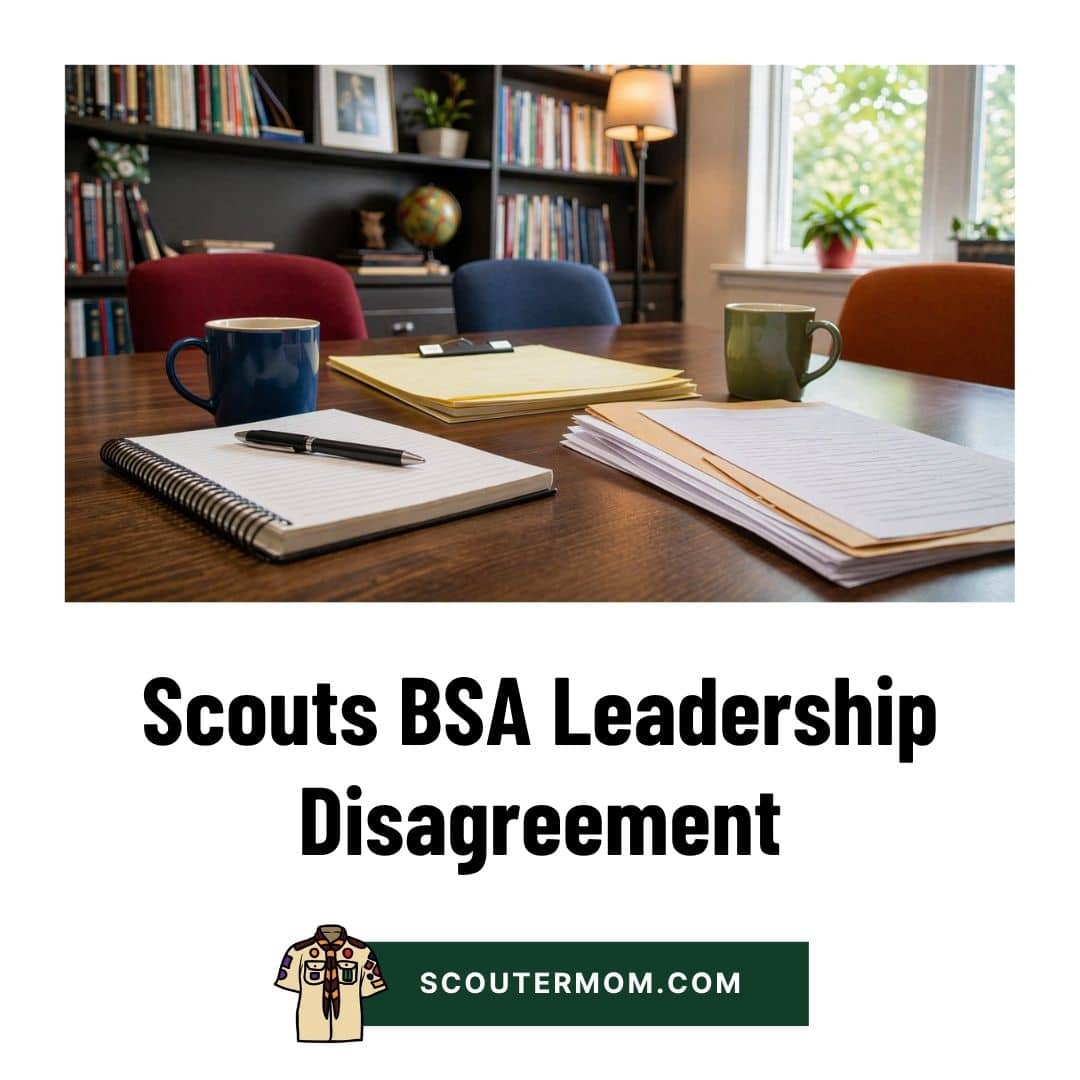 Scouts BSA Leadership Disagreement