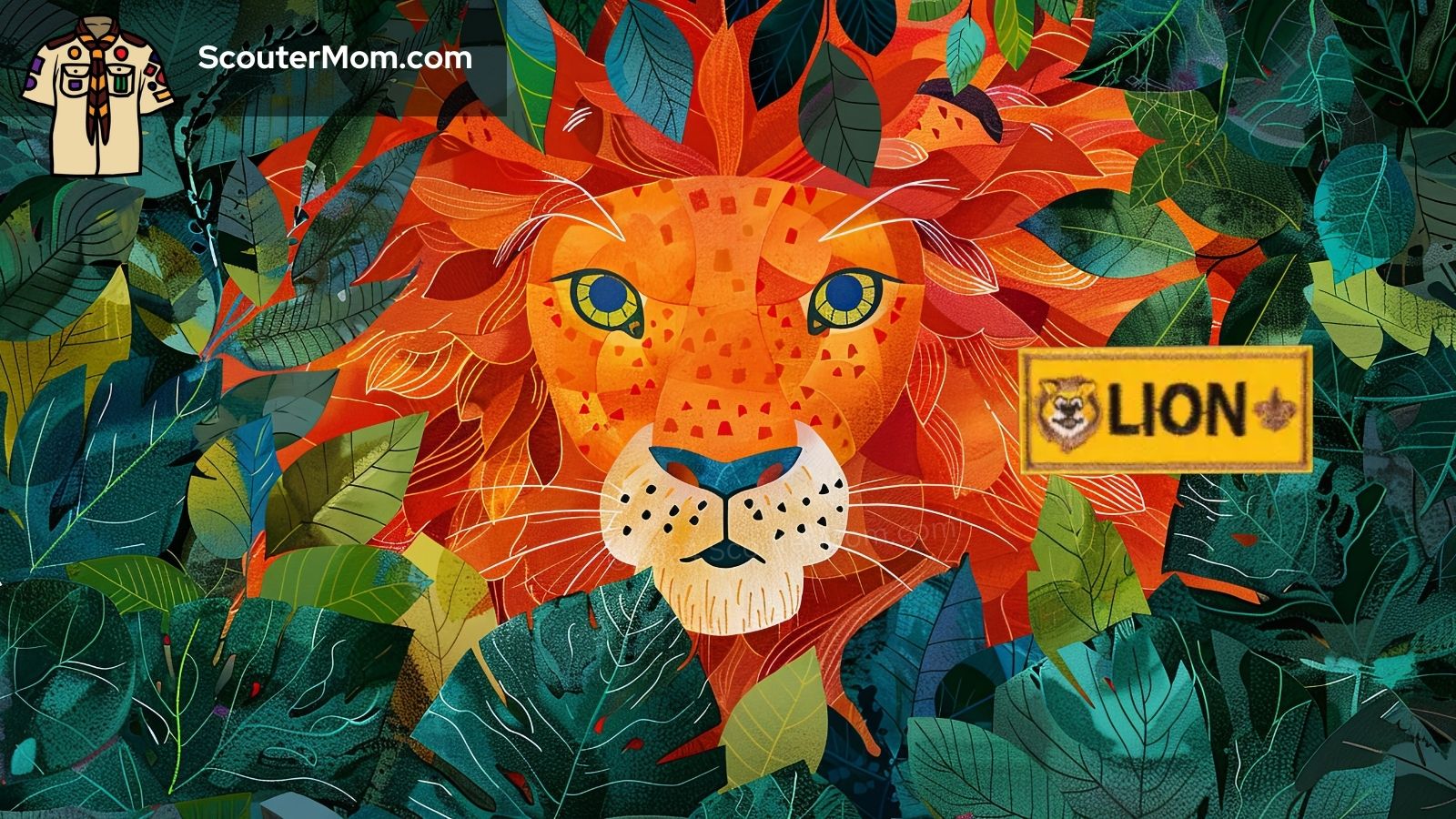 Lion Badge for Cub Scouts (2024 Preview)