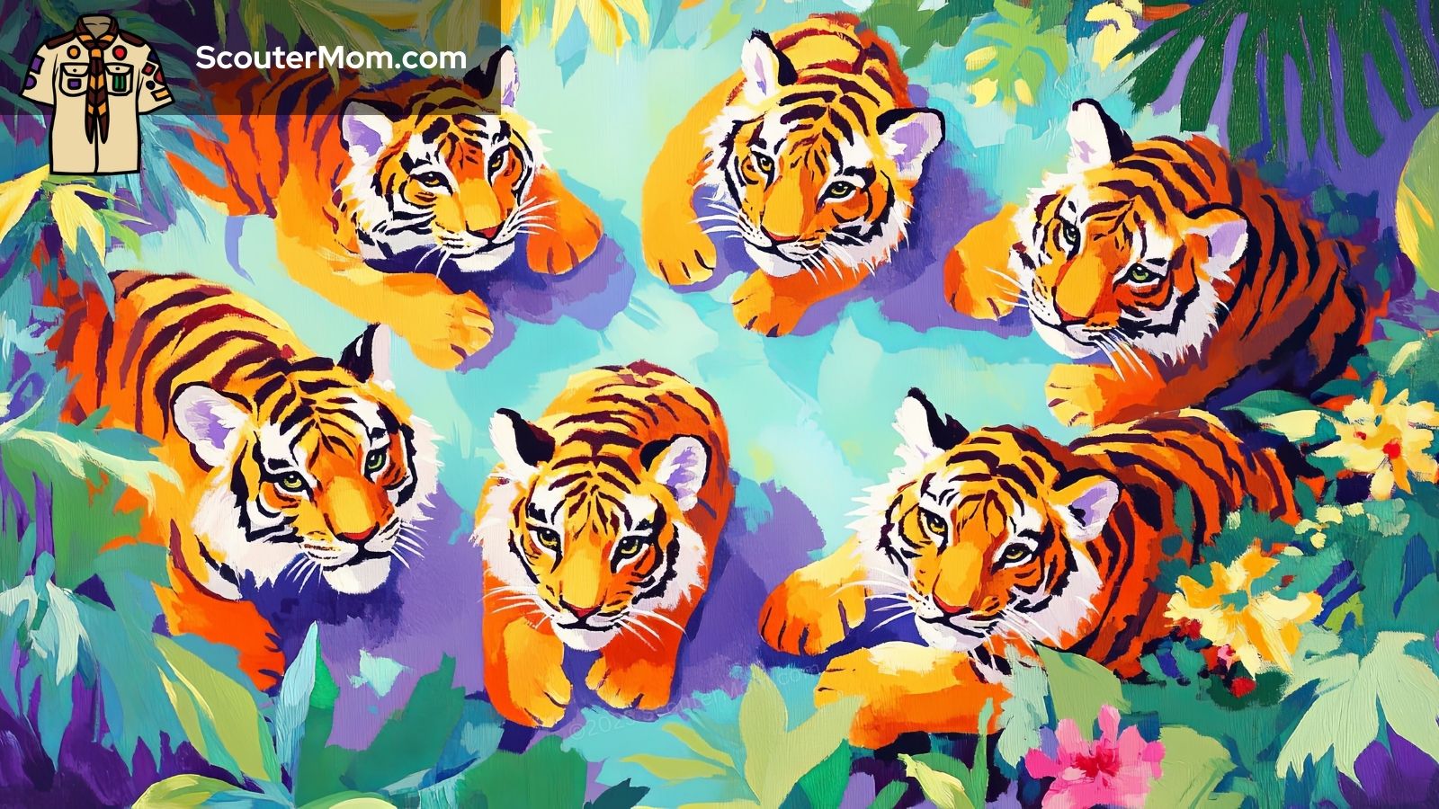 Tiger Circles Den Meeting Plan: Free Resource For 2025 – Scouter Mom